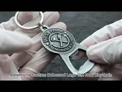 কাস্টম লোগো চৌম্বকীয় বোতল ওপেনার কীচেইন ধাতু জিংক খাদ এনামেল বিয়ার ওপেনার